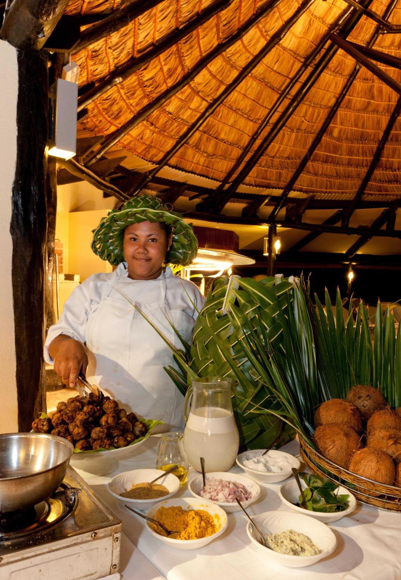 Paradise Sun Hotel Seychelles Anse Volbert Village Restoran fotoğraf